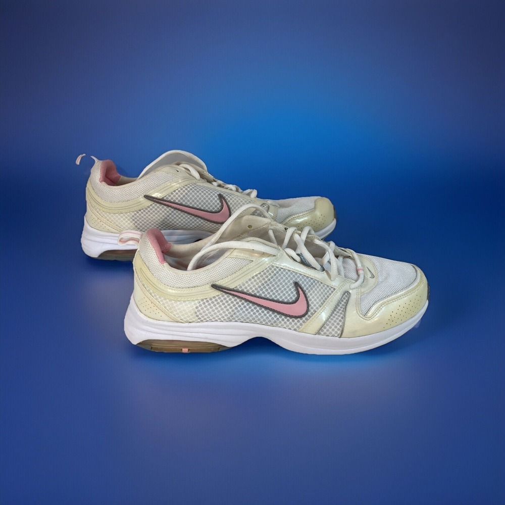 Nike Air Max Women's Size 12 White/cream/Pink Sneakers Vintage~ New 345009-161